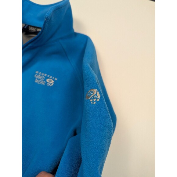 Mountain Hardwear Womens Soft Shell Fleece Jacket Size Small Womens Blue - Picture 8 of 16